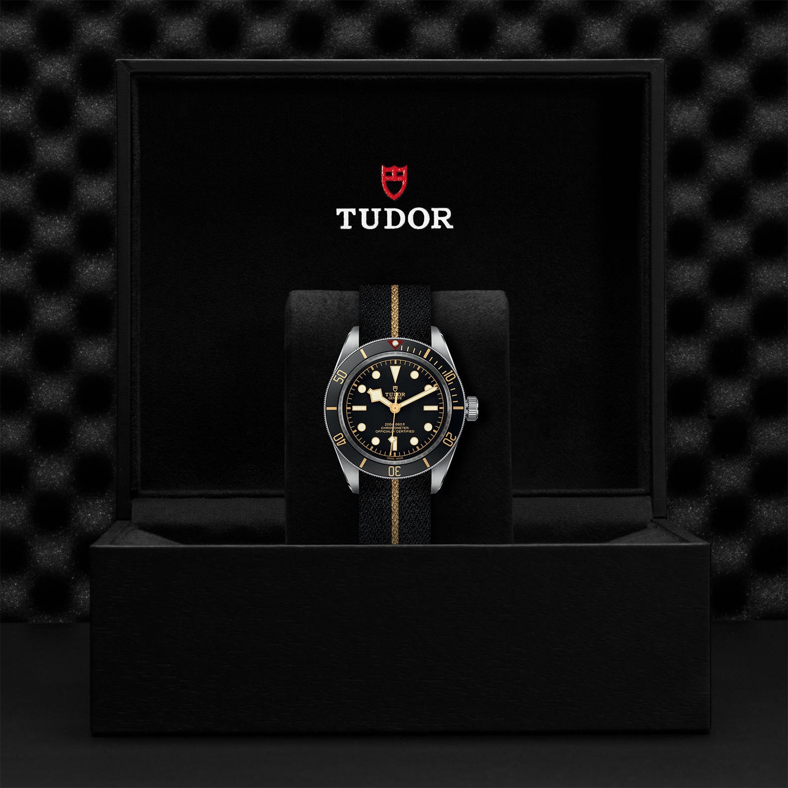 Black Bay 58 39mm - Black Dial on Fabric Strap