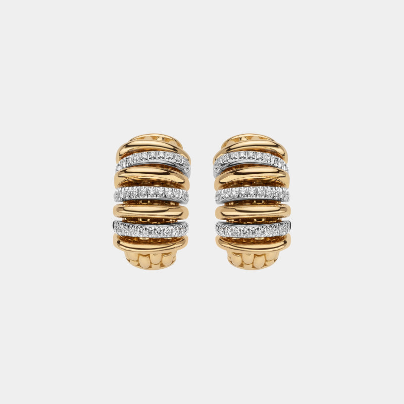 hoop earrings with diamonds