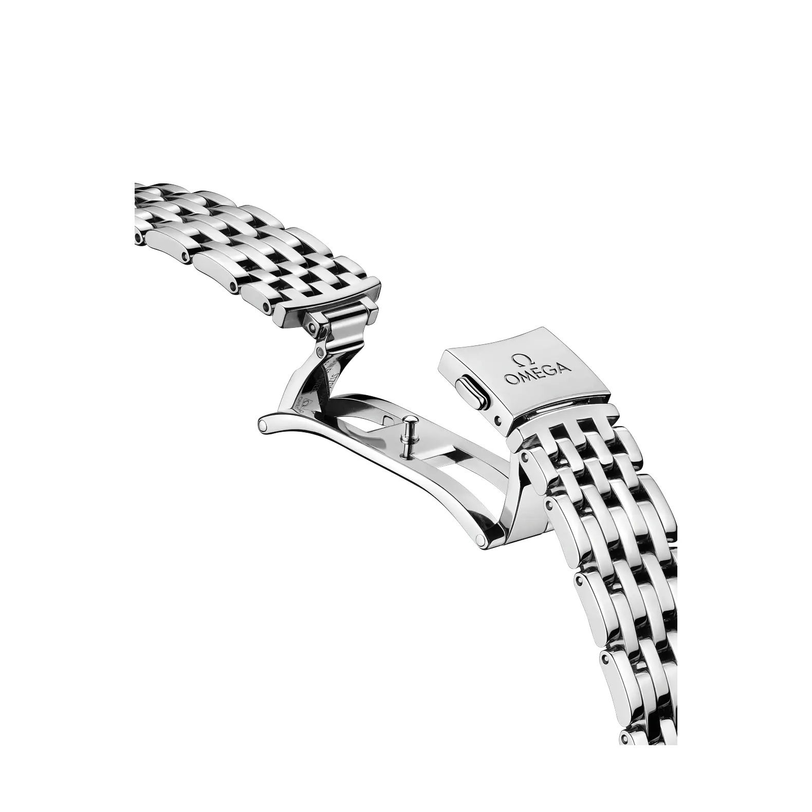 De Ville Prestige 34mm - Silver Diamond Dial and Bezel