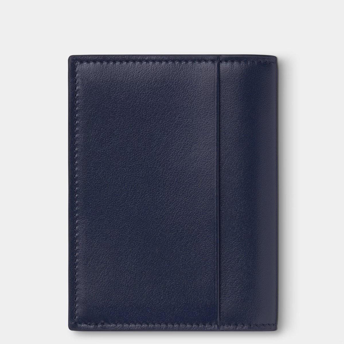 Meisterstück Card Holder 4cc - Ink Blue