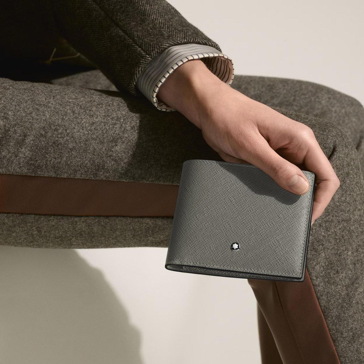 Sartorial Wallet 8cc - Medium Grey