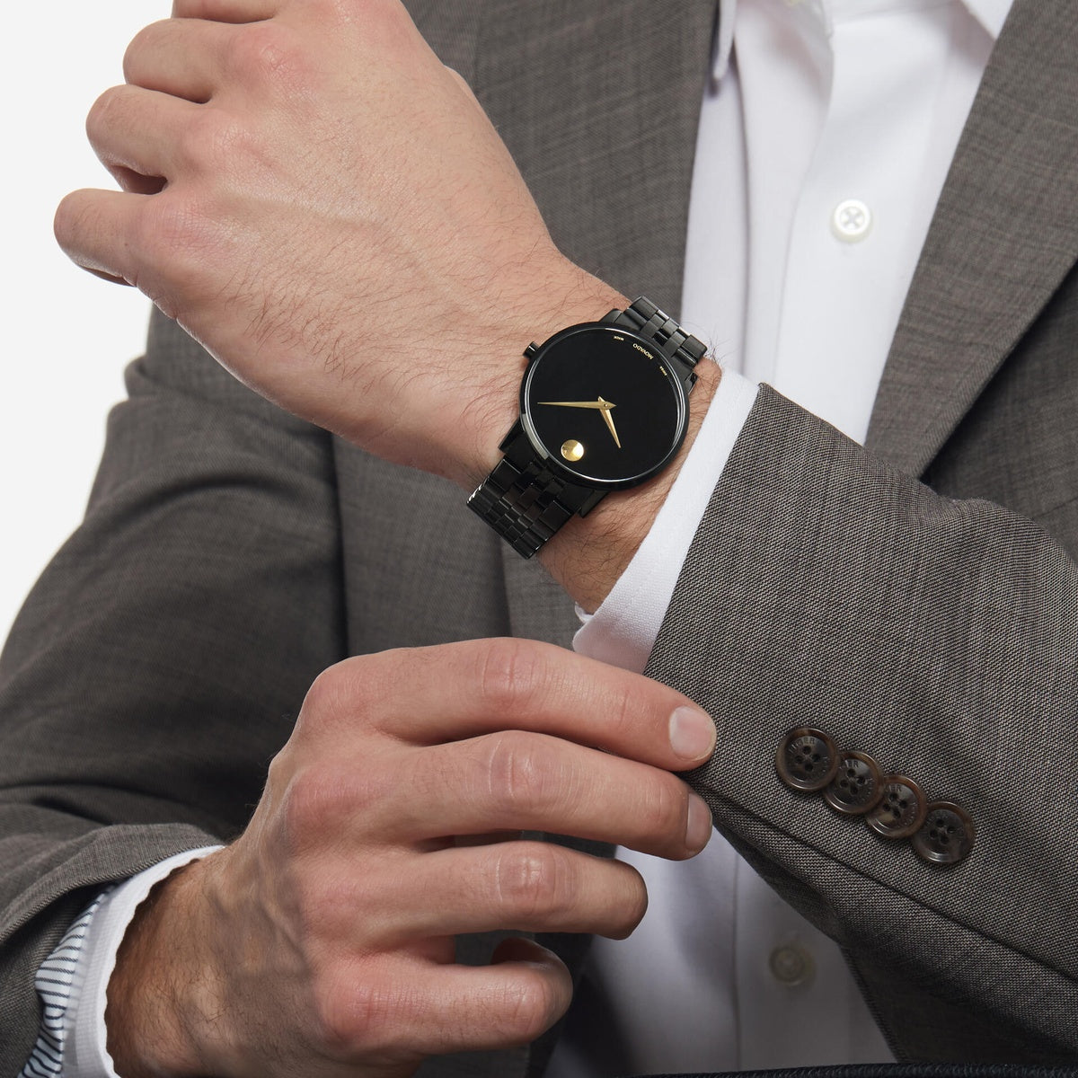 Museum Classic 40 mm - Black Dial on Black PVD Bracelet