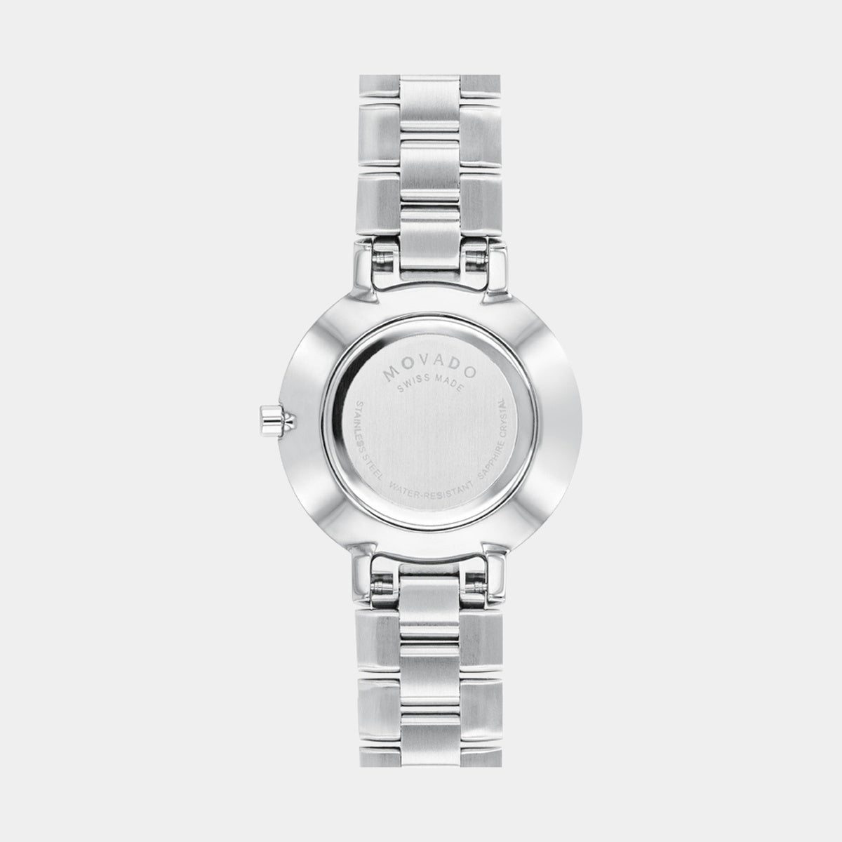 Faceto 28 mm - Black Dial on Stainless Steel Bracelet