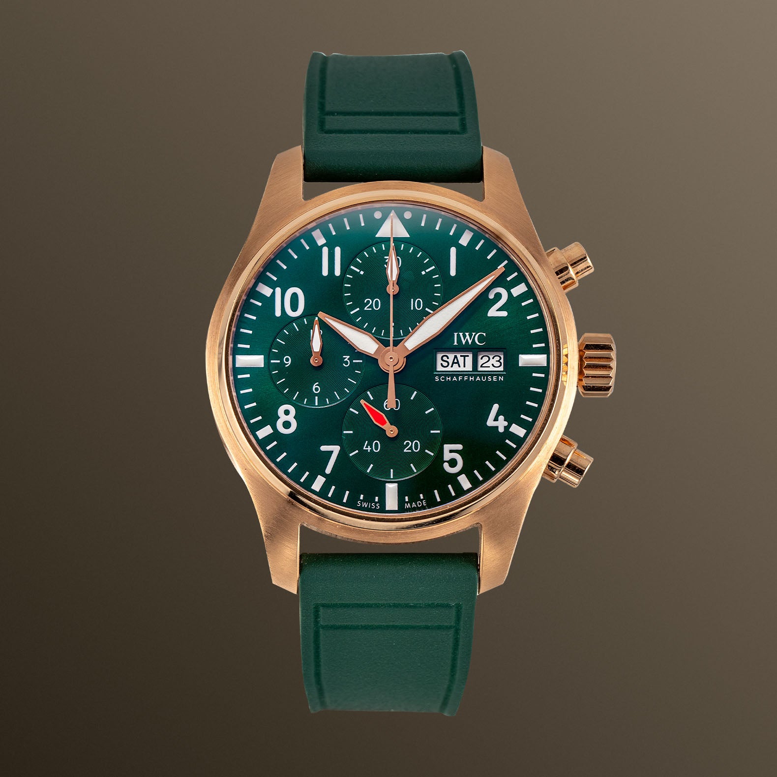 IWC Pilot’s Watch Chronograph 41mm Green Dial - IW388110