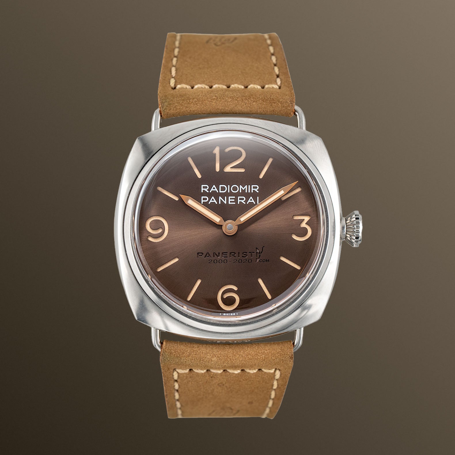 Panerai Radiomir Venti 45mm Brown Dial - PAM02020