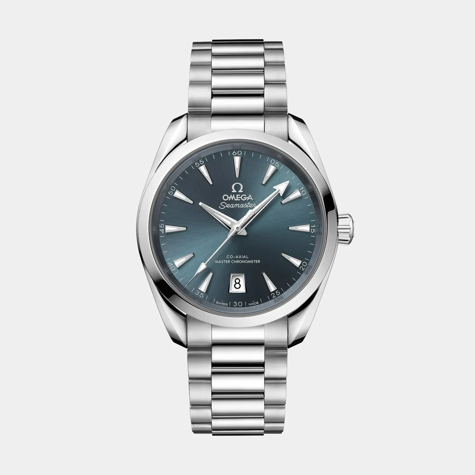 Seamaster Aqua Terra 38mm - Atlantic Blue Dial on Bracelet