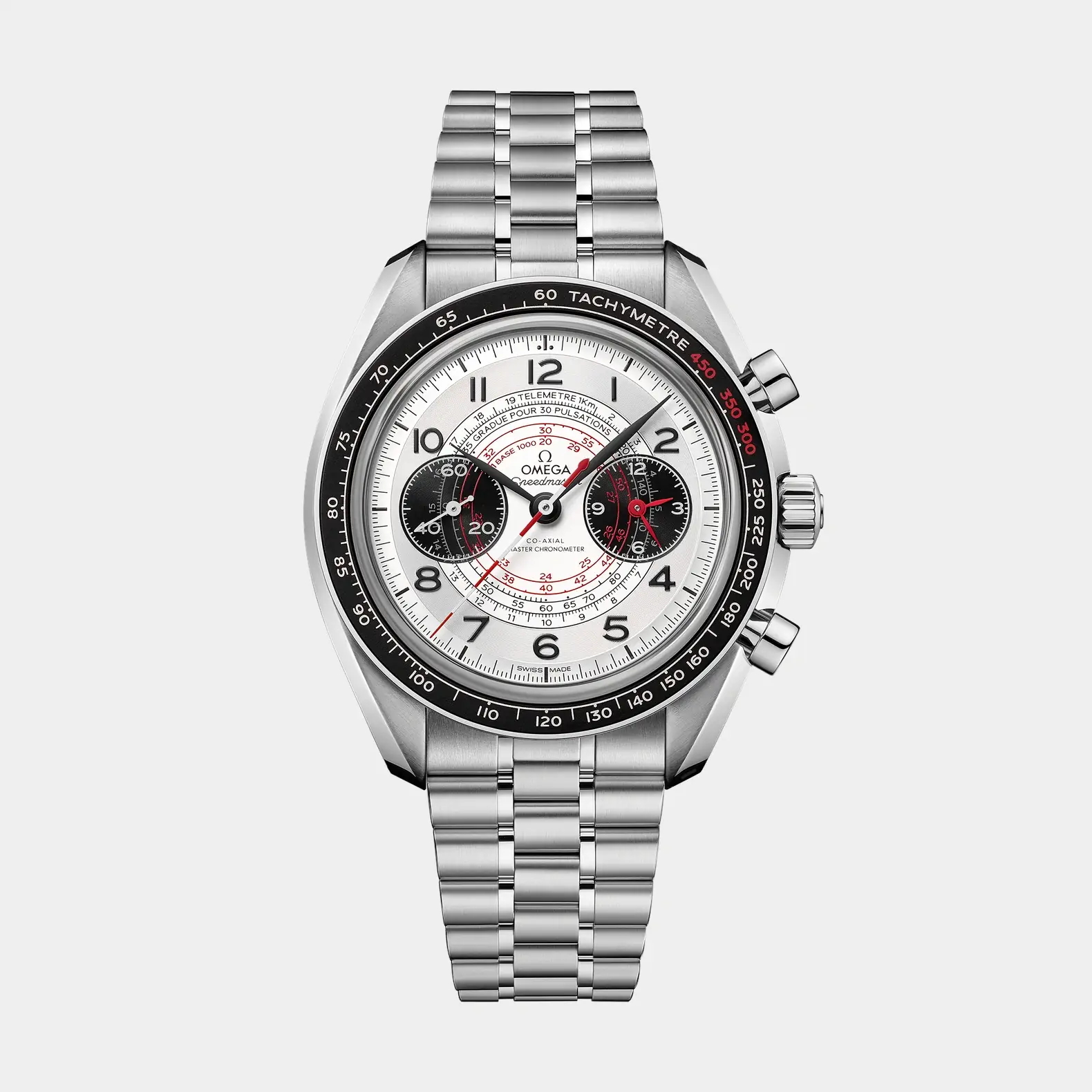 Speedmaster Chronoscope 43mm - Silver  Dial on Bracelet