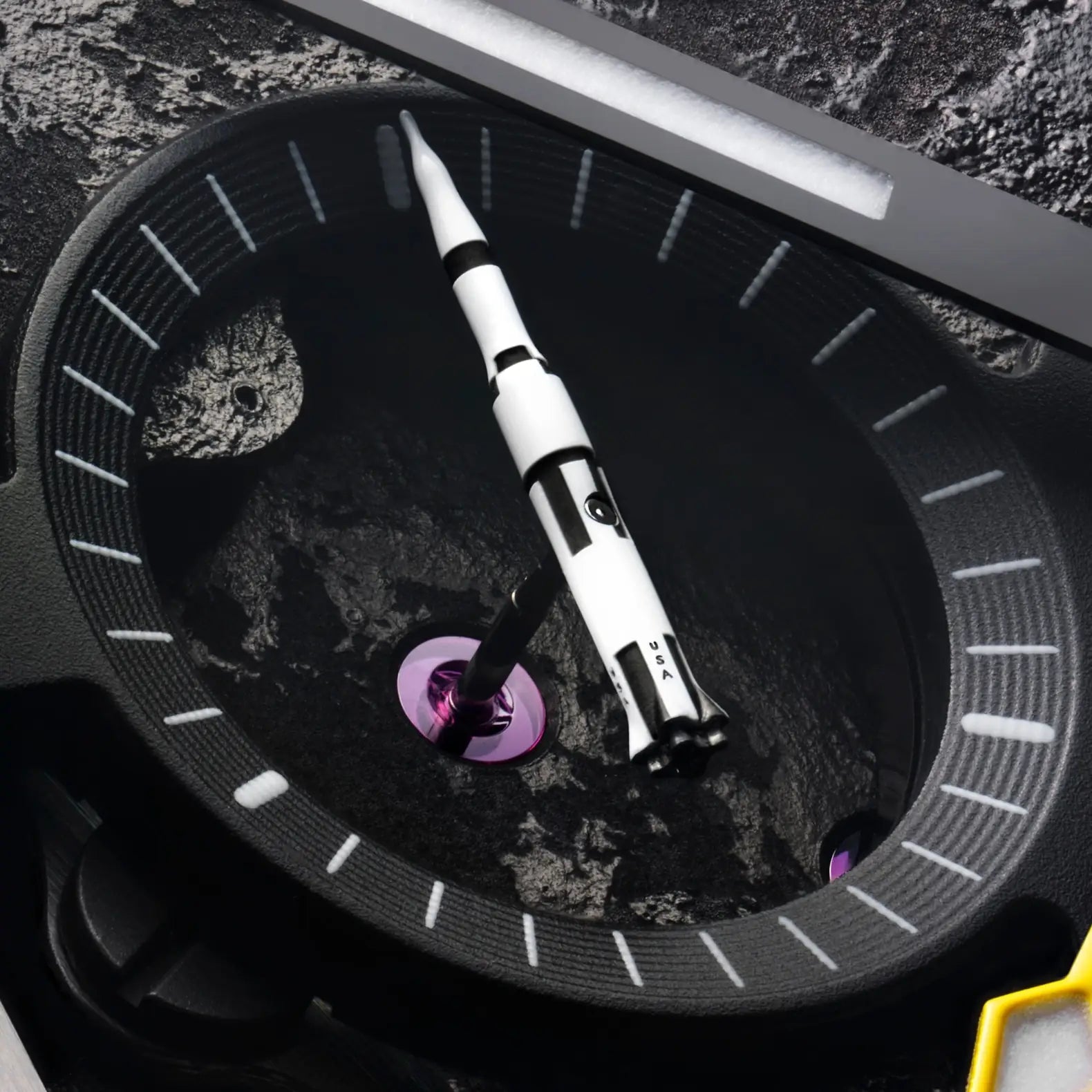 Speedmaster Dark Side of the Moon 44.25mm - Skeleton Dial on Strap