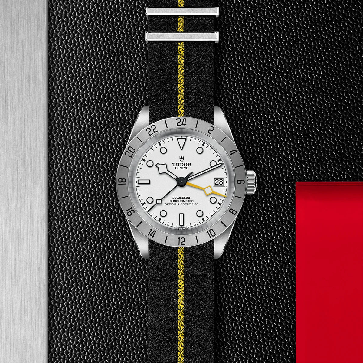 Black Bay Pro 39mm - Opaline Dial on Fabric Strap