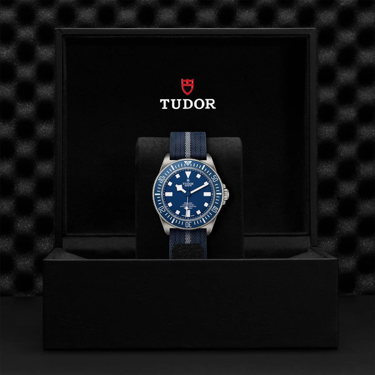 Pelagos FXD 42mm - Blue Dial on Fabric Strap