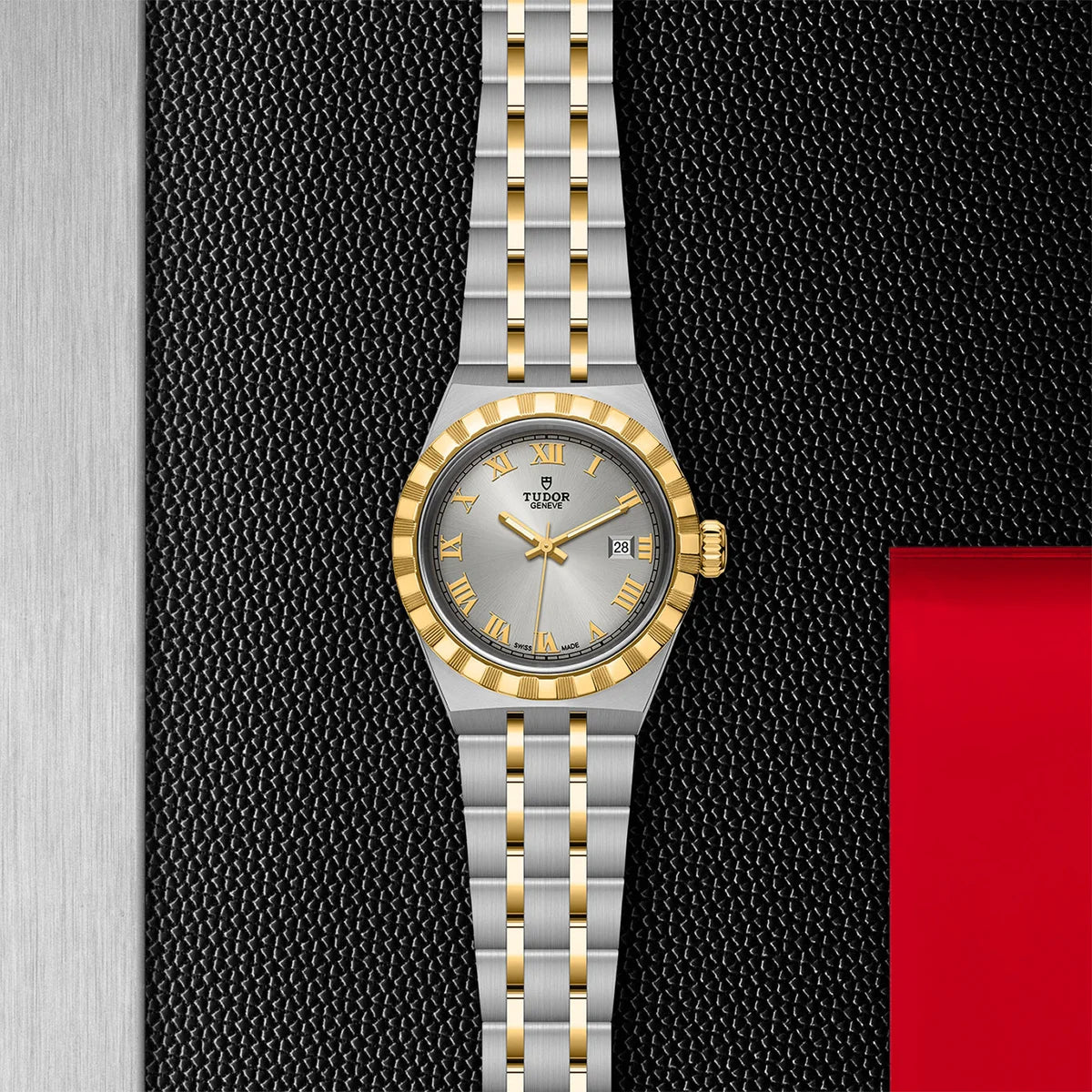 TUDOR Royal Two-Tone  28mm - Silver Dial