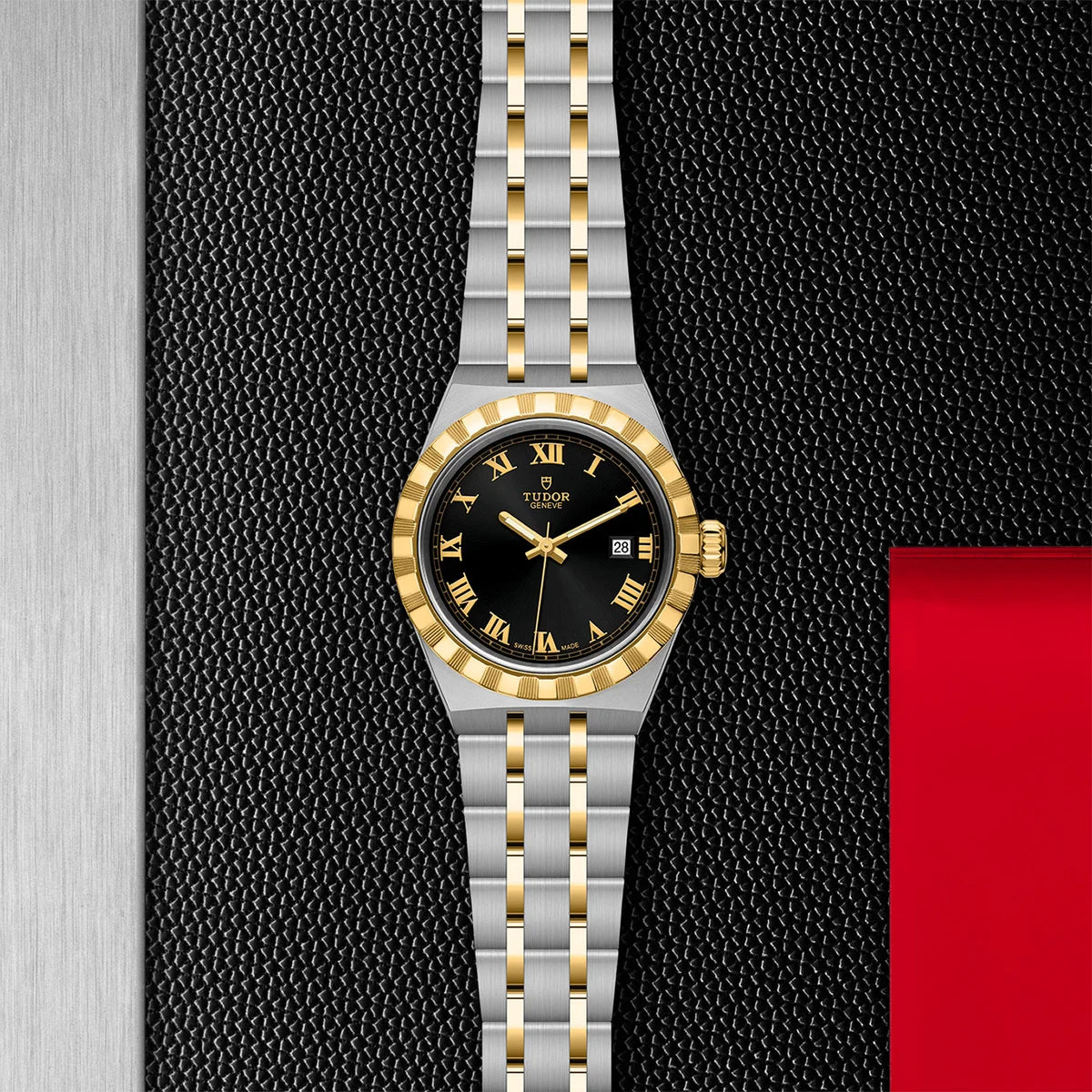 TUDOR Royal Two-Tone  28mm - Black Dial