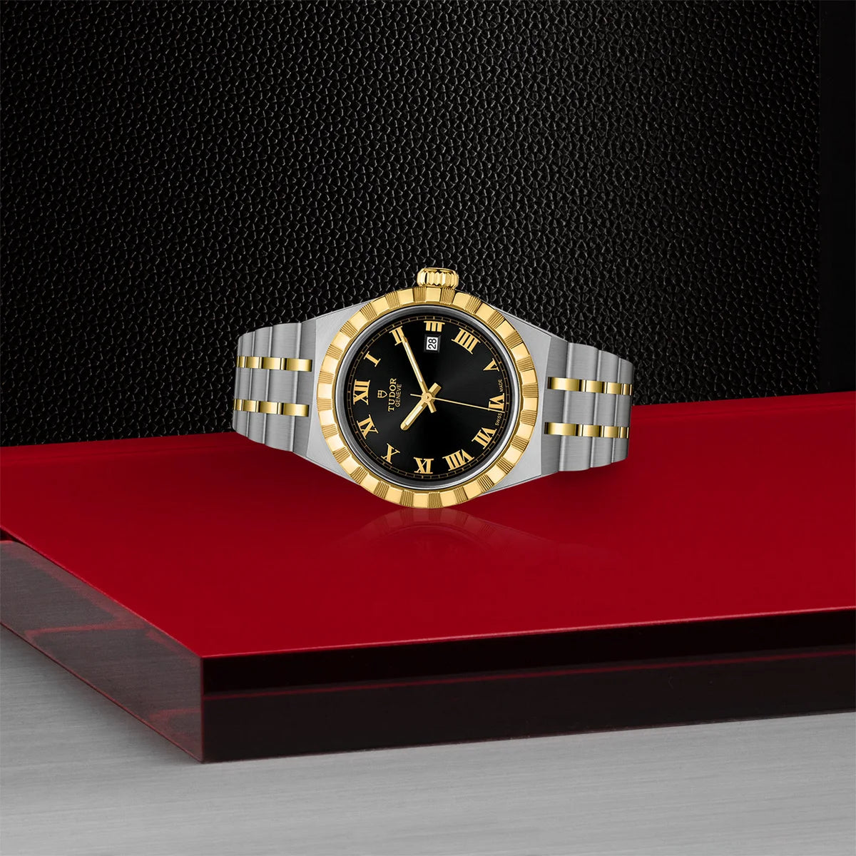 TUDOR Royal Two-Tone  28mm - Black Dial