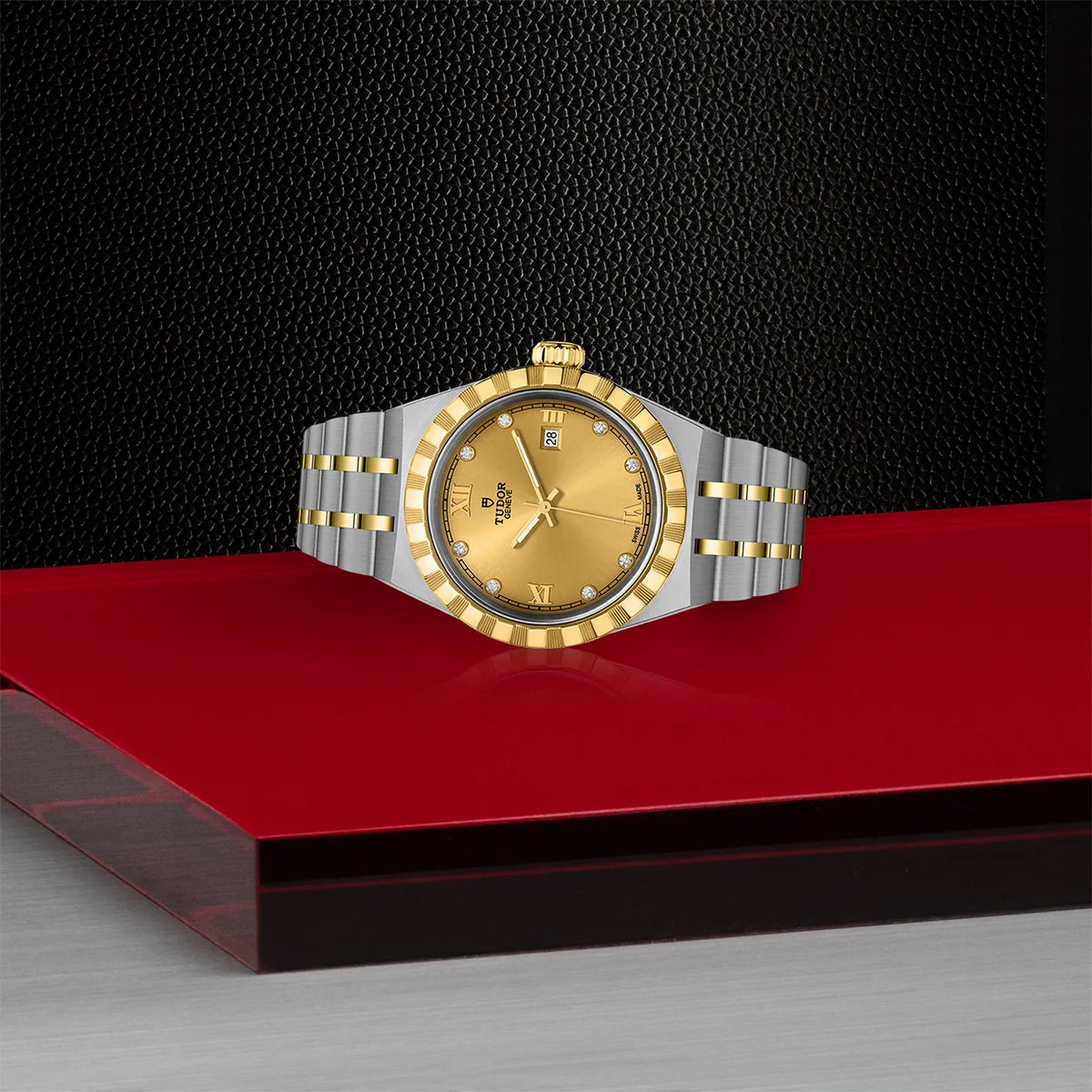 TUDOR Royal Two-Tone  28mm - Gold Diamond Dial