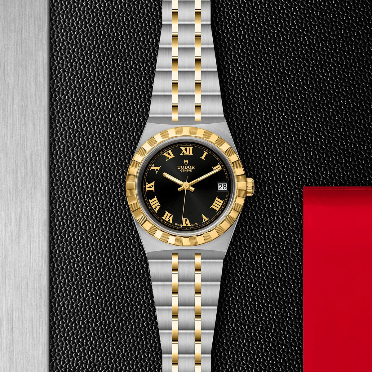 TUDOR Royal Two-Tone  34mm - Black Dial