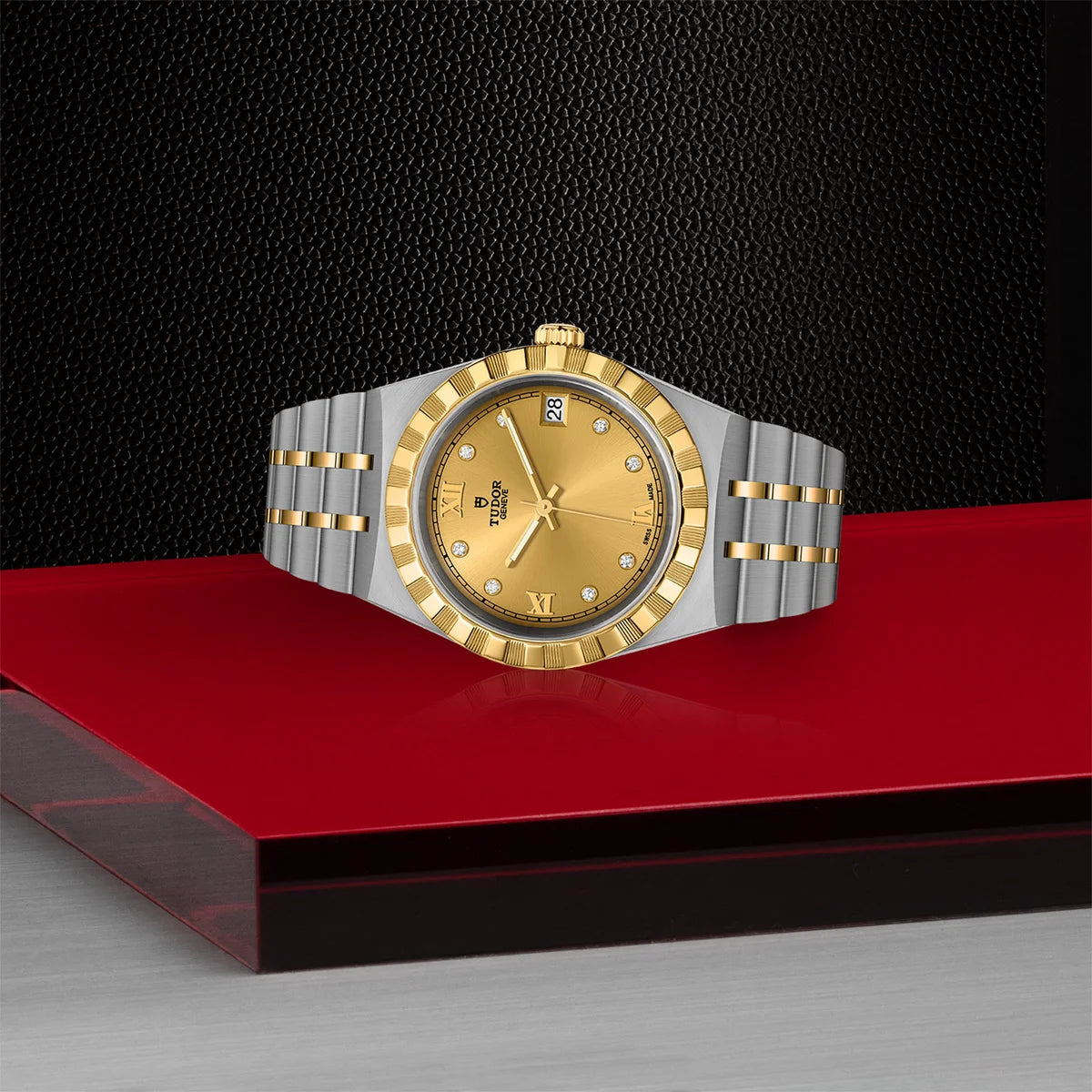 TUDOR Royal Two-Tone  34mm - Gold Diamond Dial