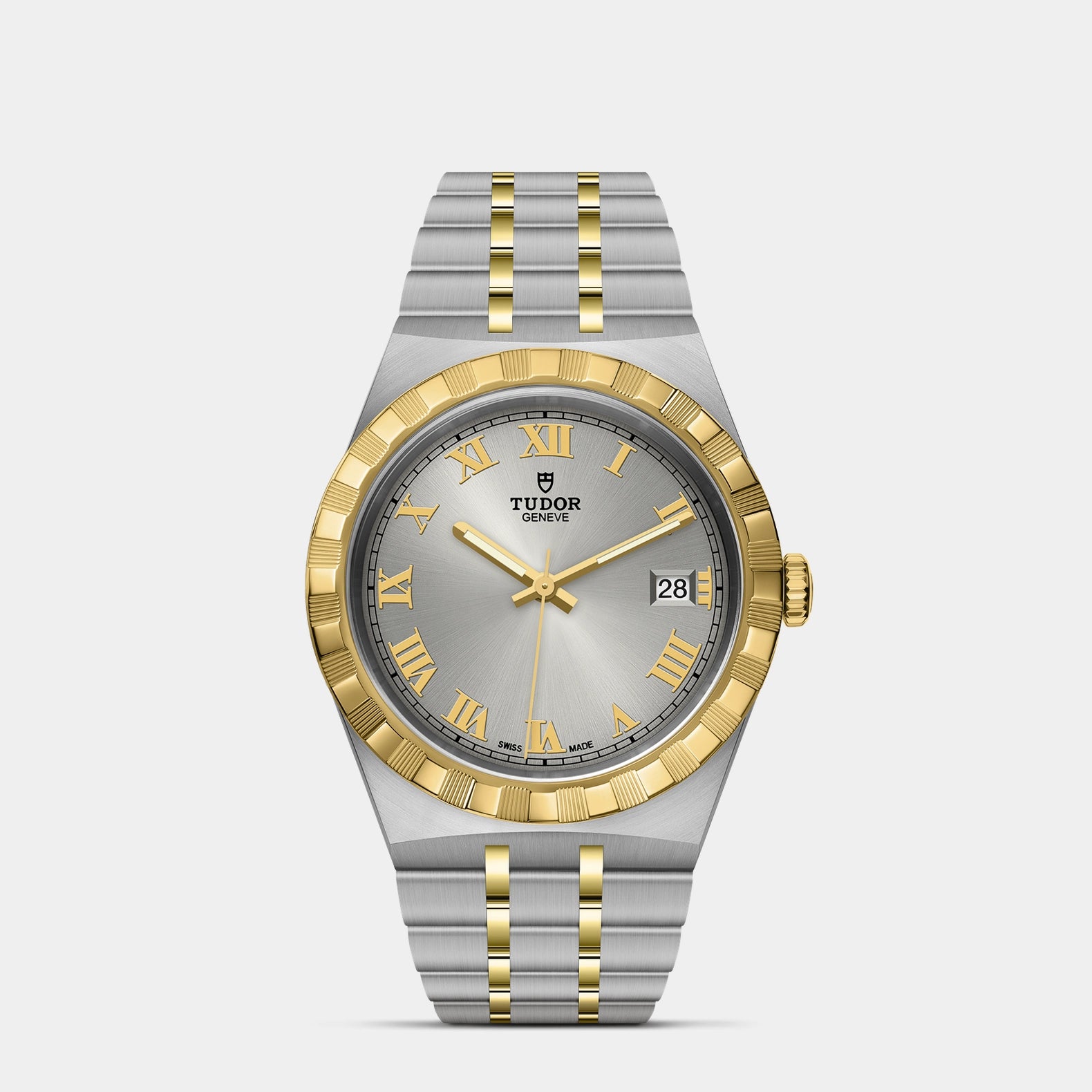 TUDOR Royal Two-Tone  38mm - Silver Dial