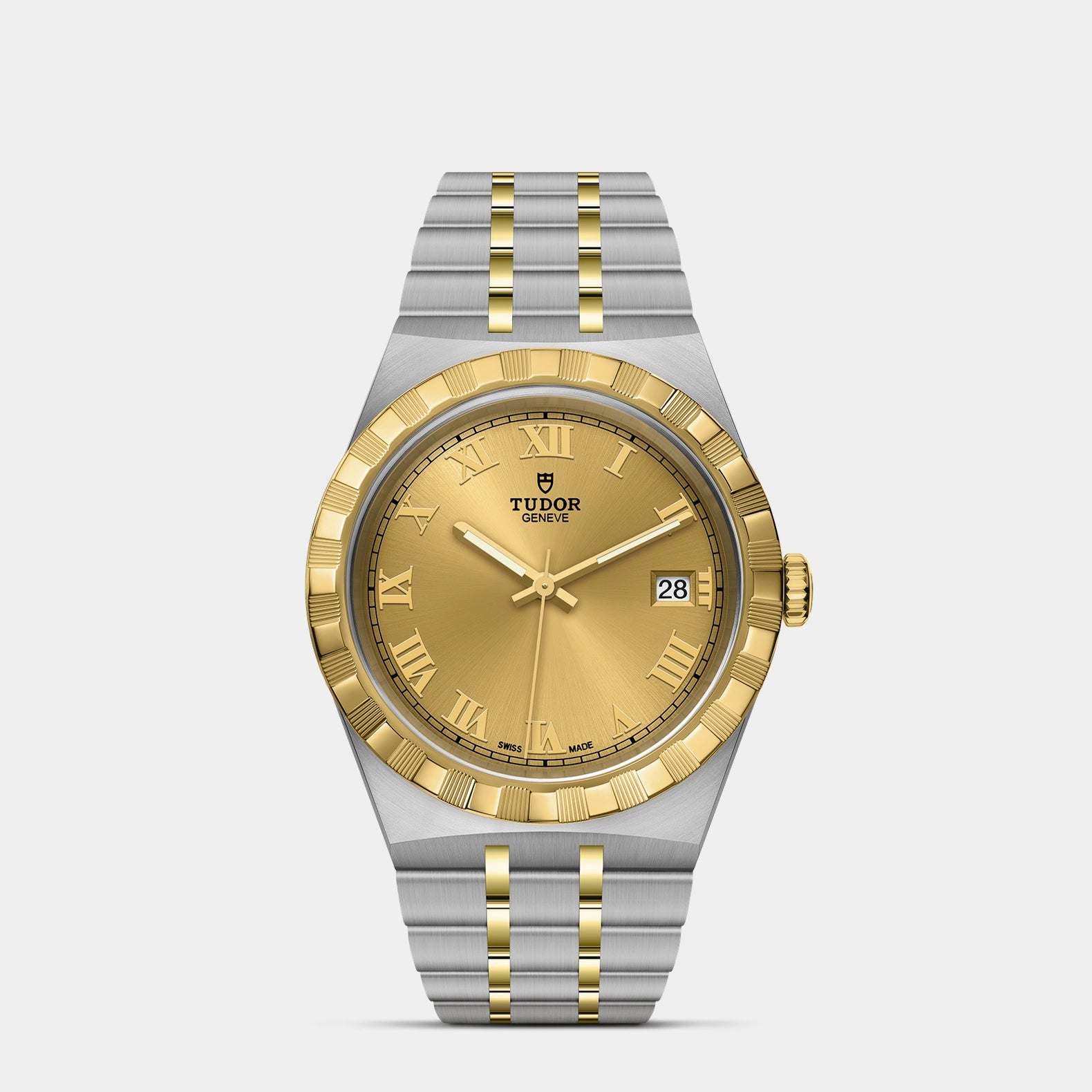 TUDOR Royal Two-Tone  38mm - Gold Dial