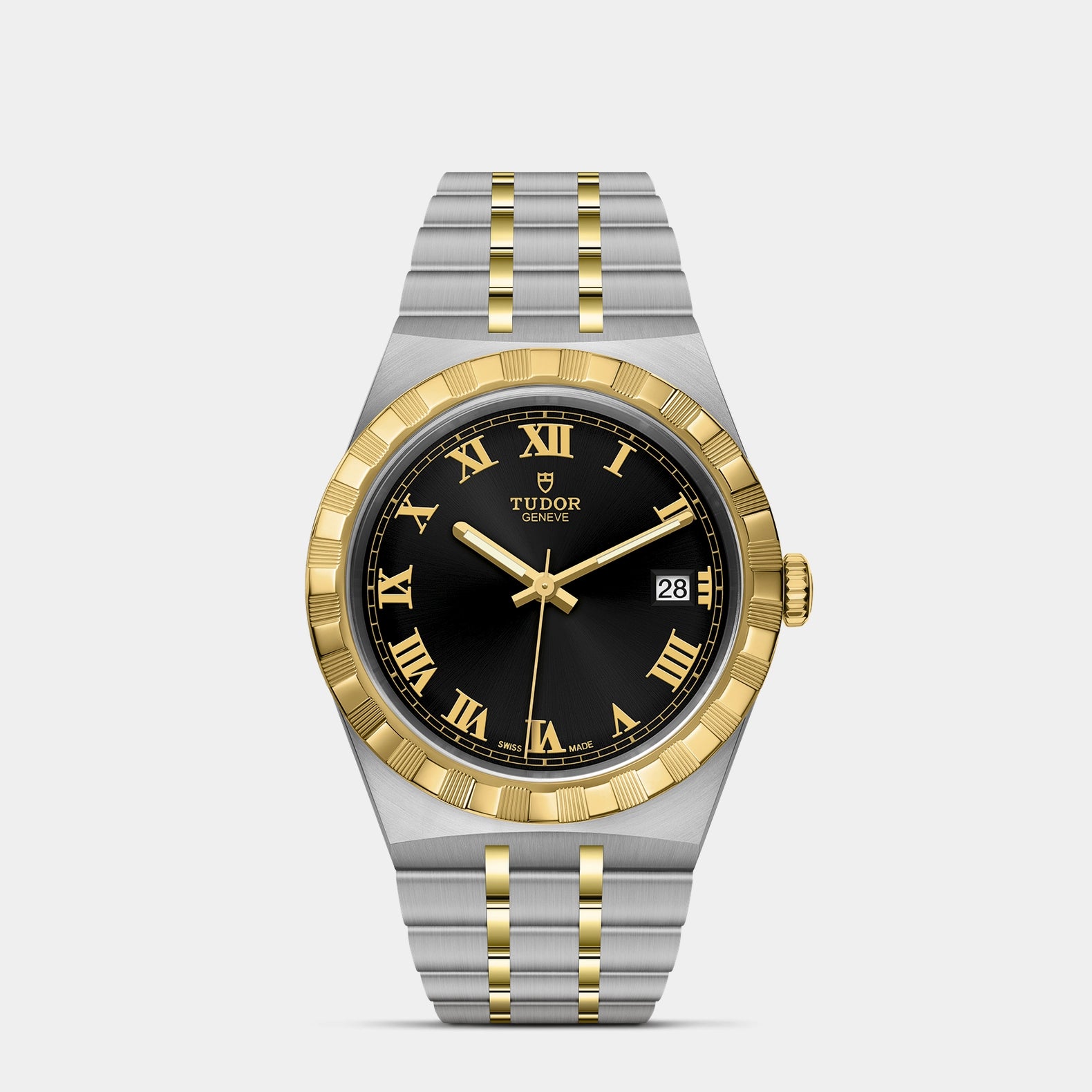 TUDOR Royal Two-Tone  38mm - Black Dial