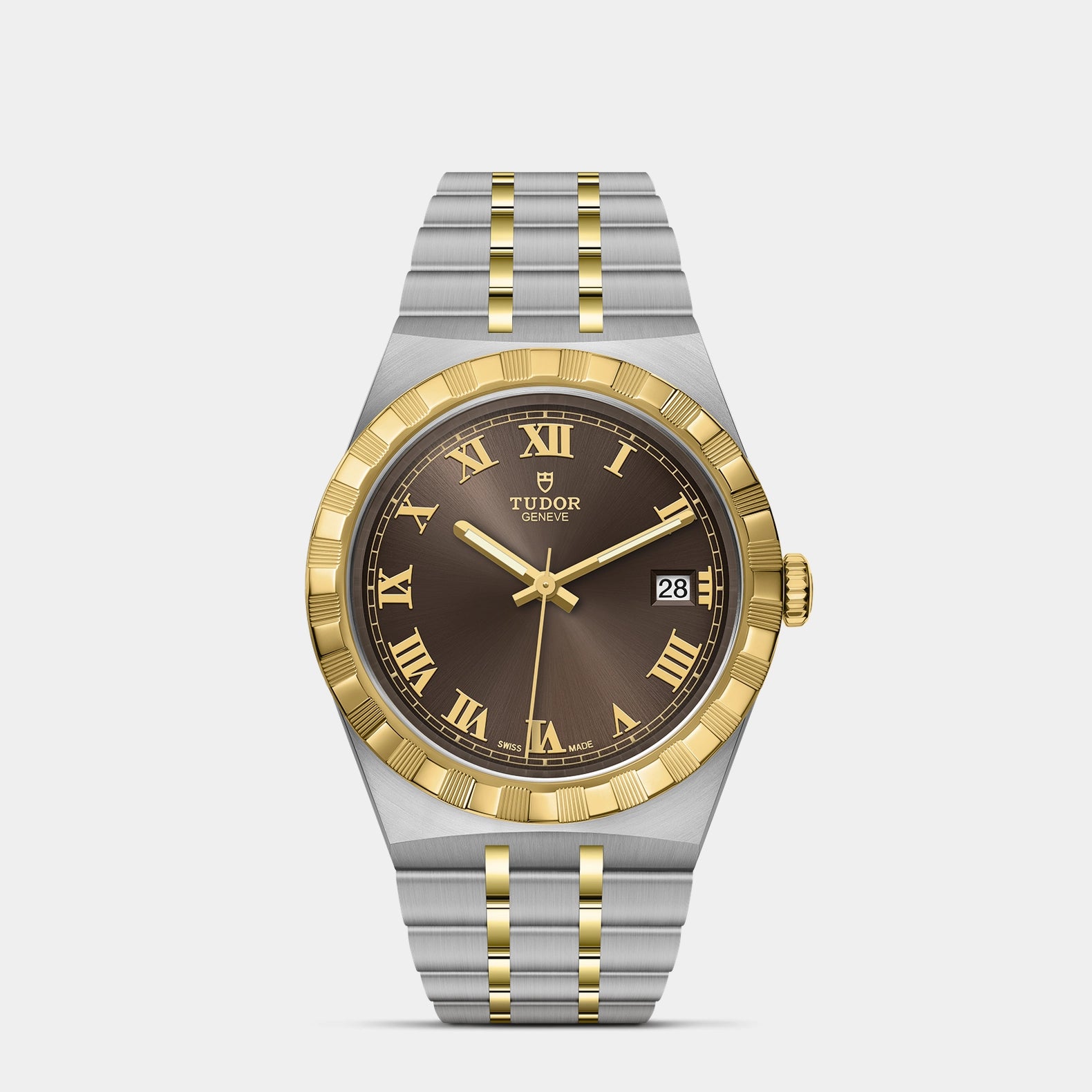 TUDOR Royal Two-Tone  38mm - Brown Dial