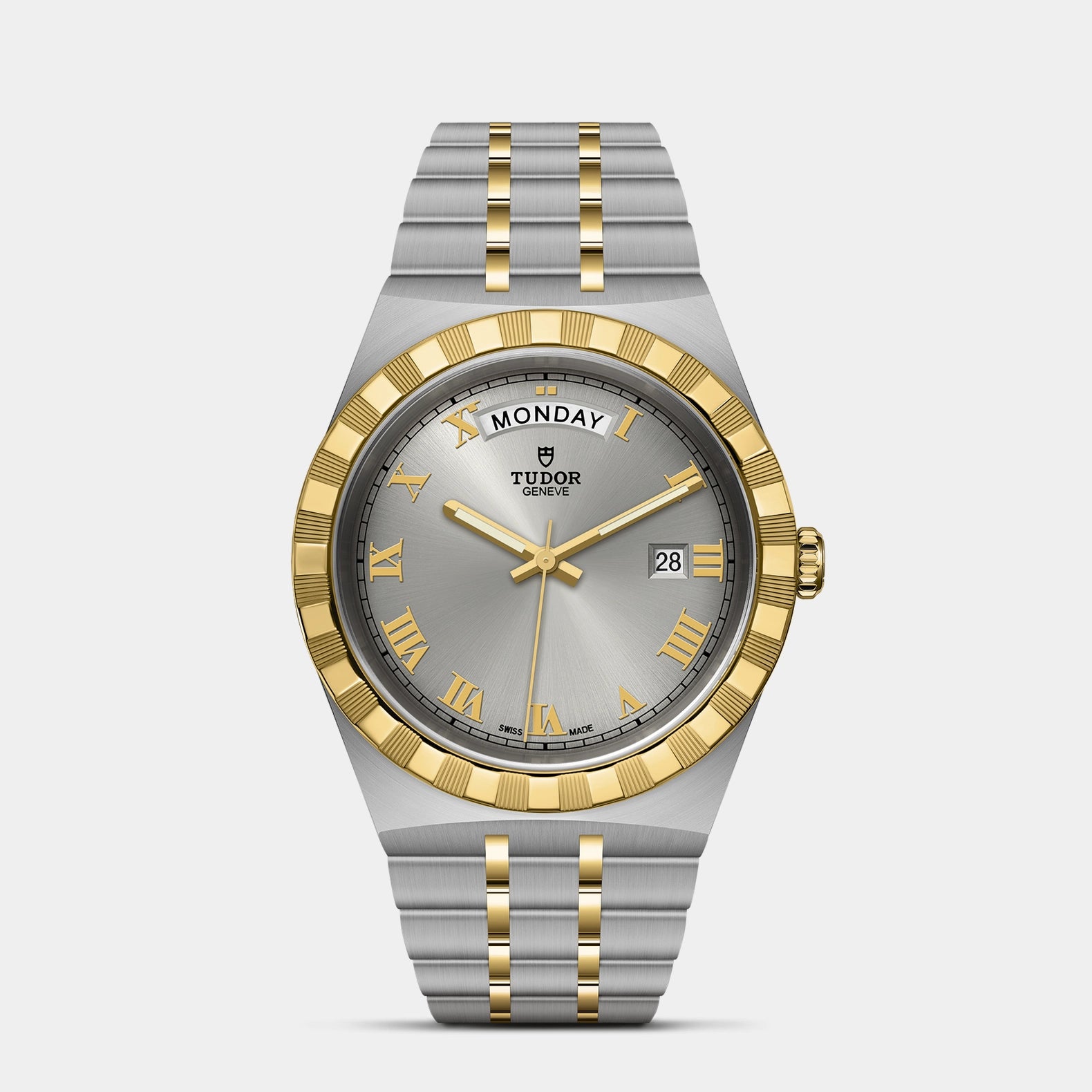 TUDOR Royal Two-Tone  41mm - Silver Dial