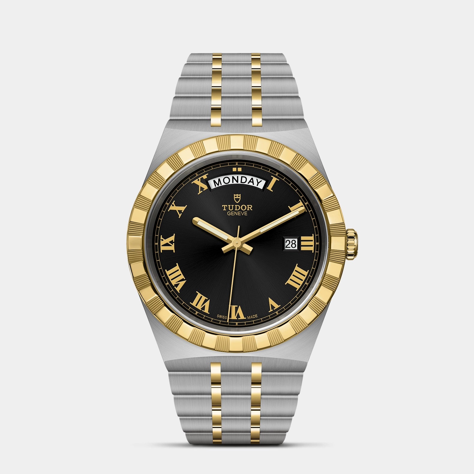 TUDOR Royal Two-Tone  41mm - Black Dial