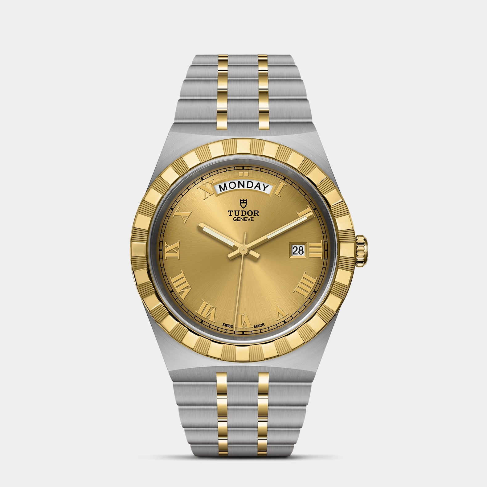 TUDOR Royal Two-Tone  41mm - Gold Dial