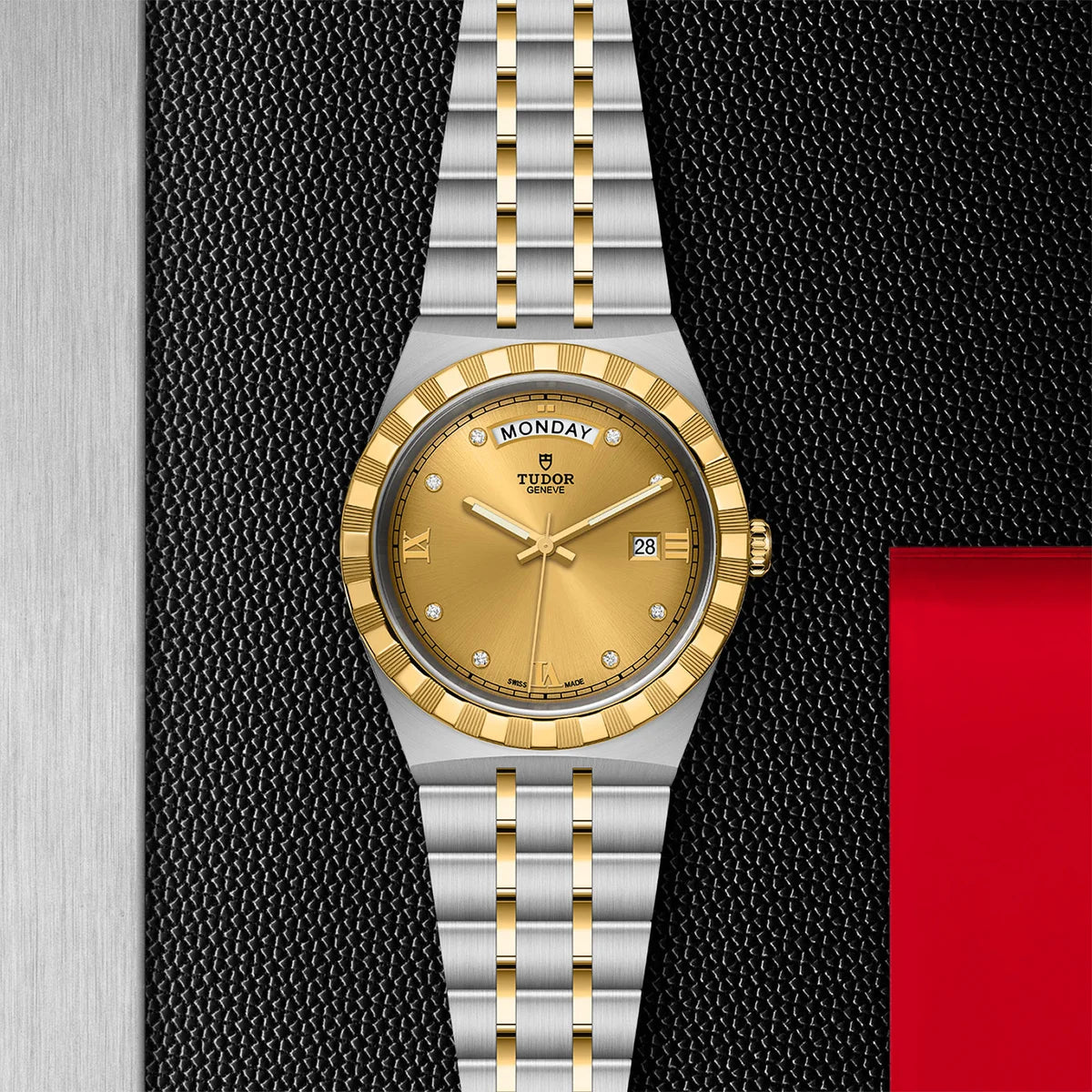 TUDOR Royal Two-Tone  41mm - Gold Diamond Dial