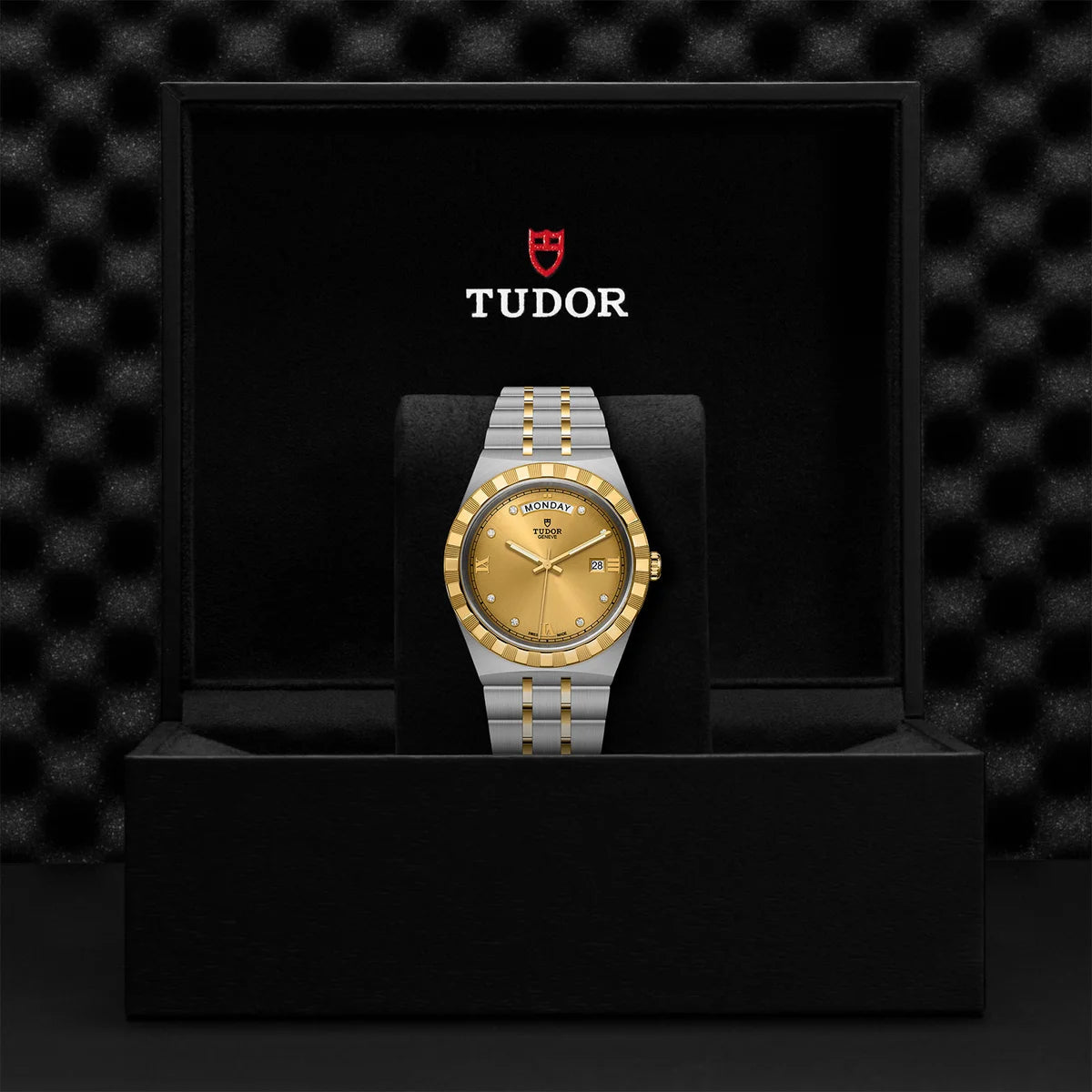 TUDOR Royal Two-Tone  41mm - Gold Diamond Dial