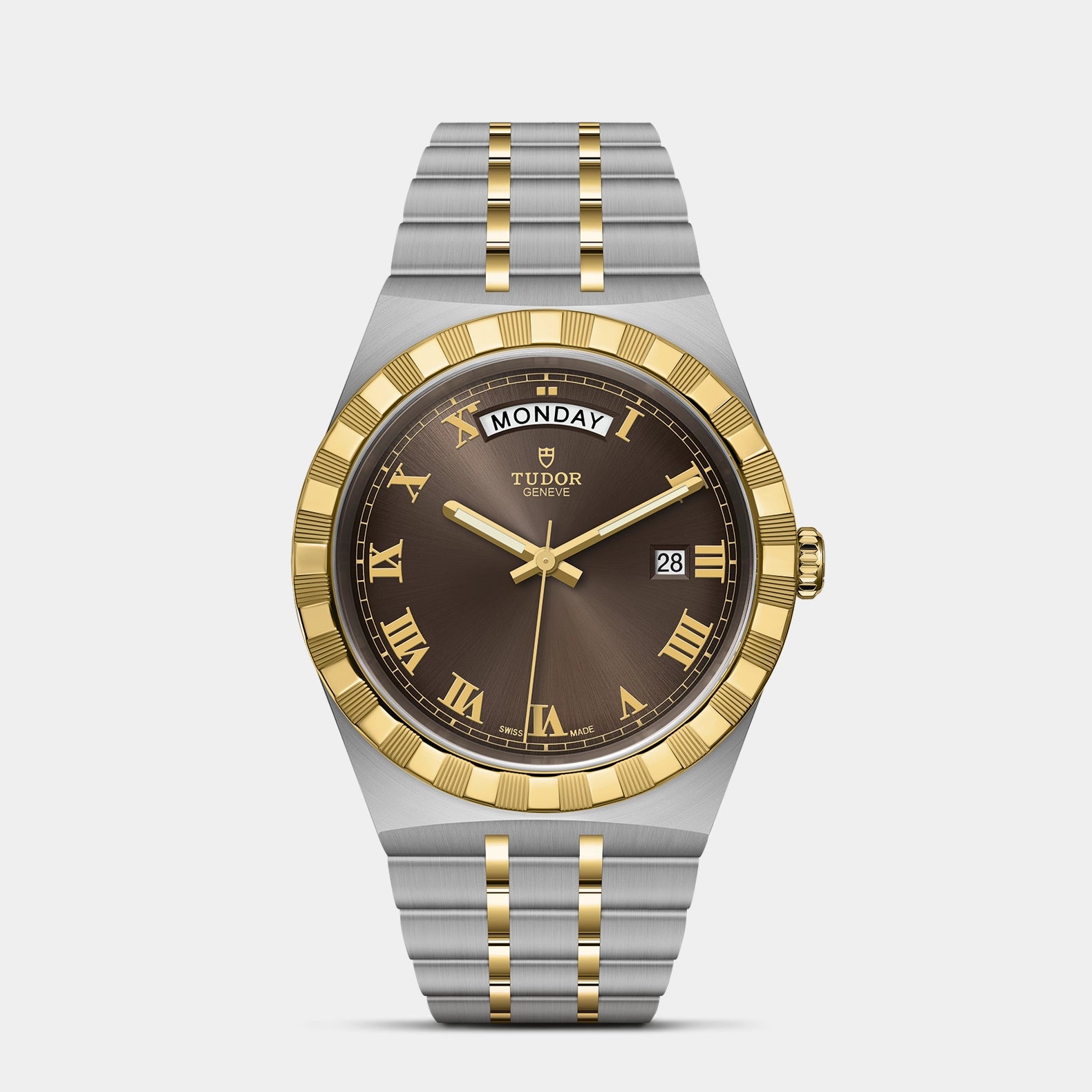 TUDOR Royal Two-Tone  41mm - Brown Dial