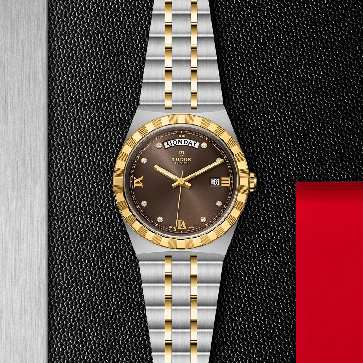 TUDOR Royal Two-Tone  41mm - Brown Diamond Dial