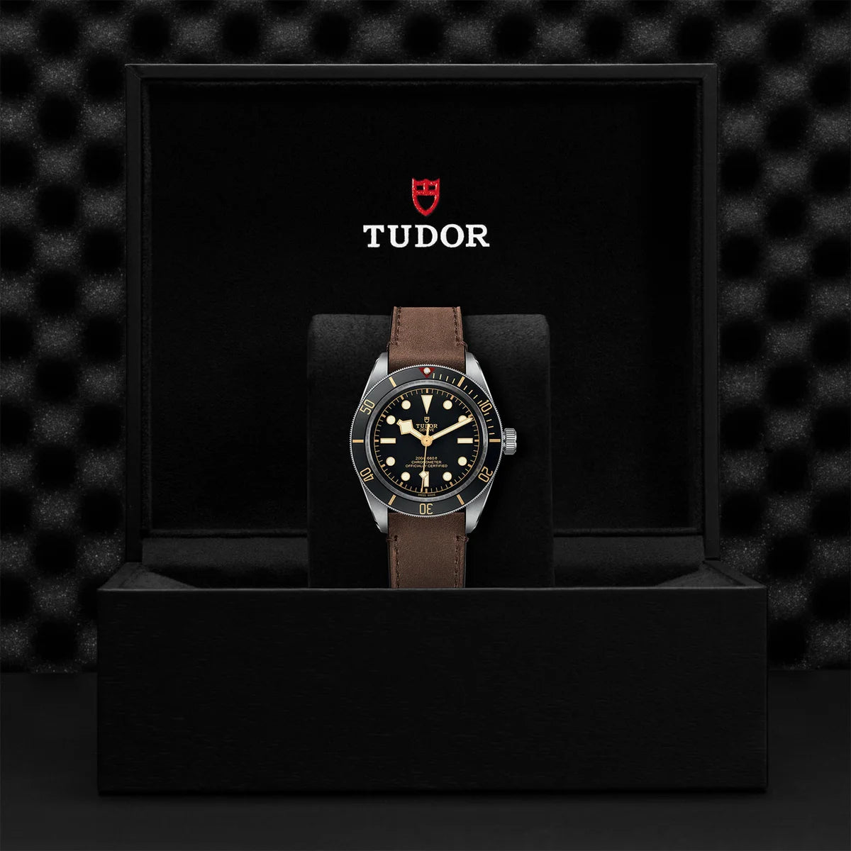 Black Bay 58 39mm - Black Dial on Leather Strap