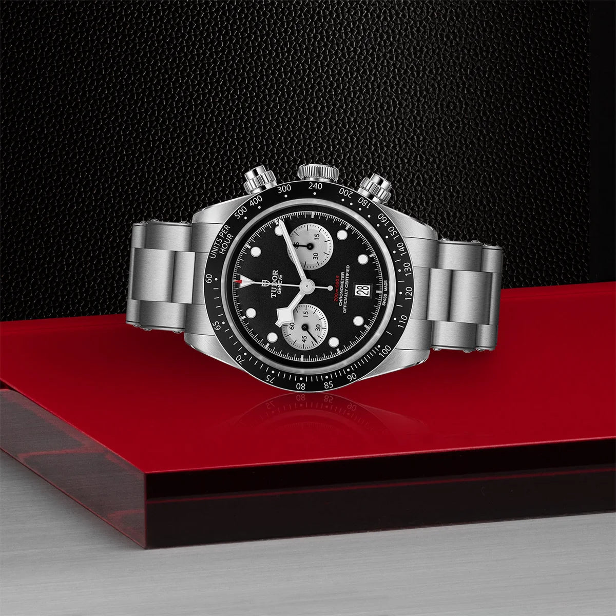 Black Bay Chrono 41mm - Black Dial on 3-Link Bracelet
