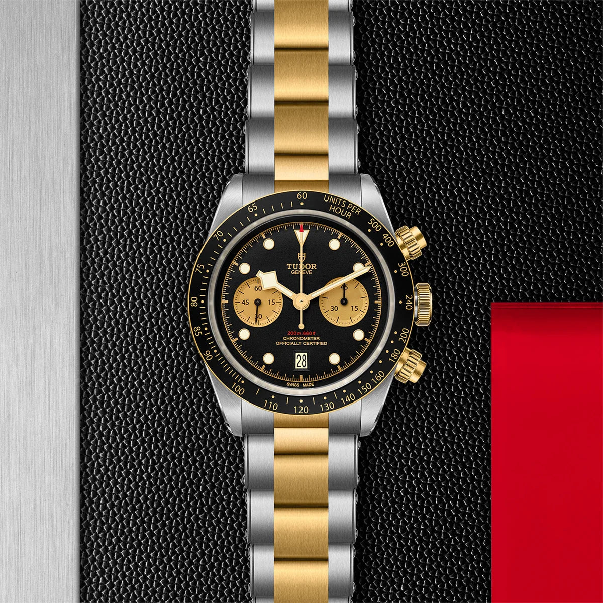 Black Bay Chrono S&G 41mm - Black Dial on 3-Link Bracelet