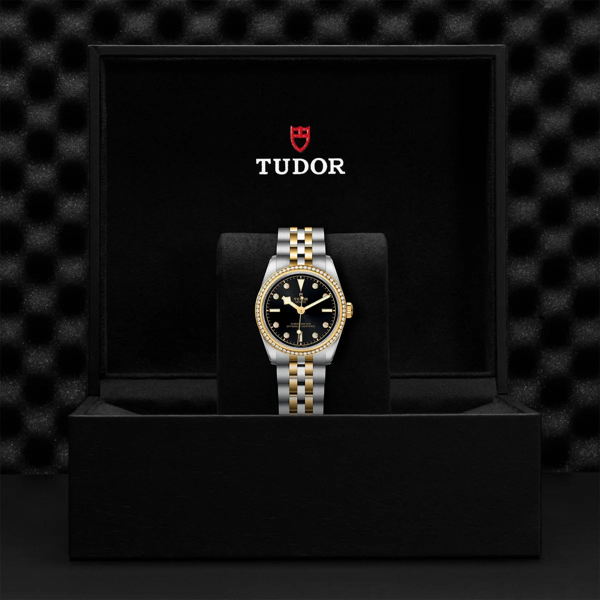 Black Bay One S&G 31mm - Black Dial Diamond Bezel on 5-Link Bracelet