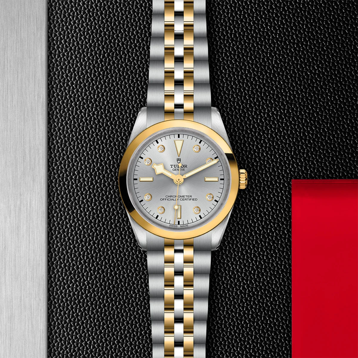 Black Bay One S&G 36mm - Silver Diamond Dial on 5-Link Bracelet