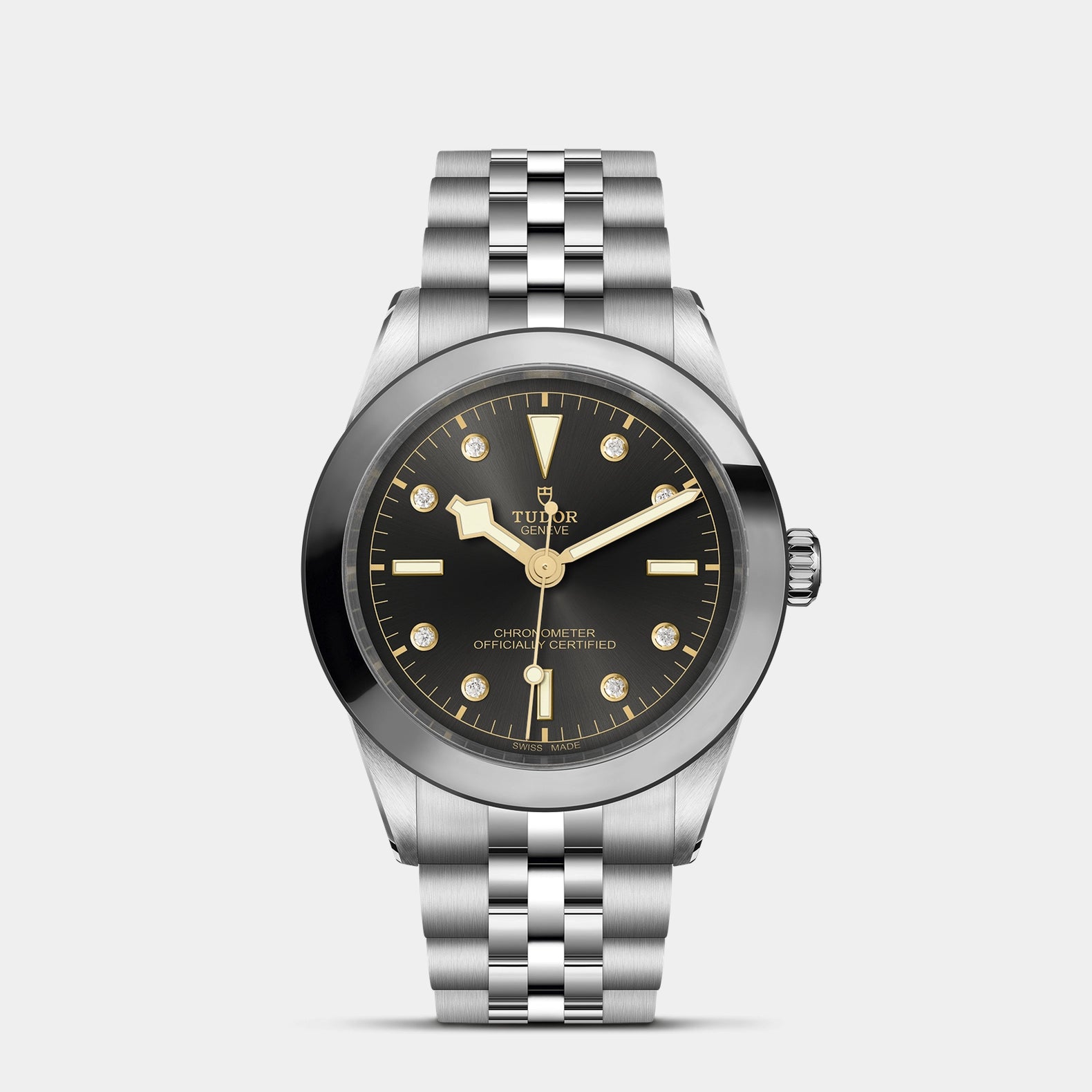 Black Bay One 39mm - Grey Diamond Dial on 5-Link Bracelet