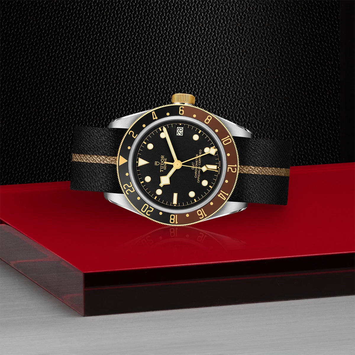 Black Bay GMT S&G 41mm - Black Dial on Fabric Strap