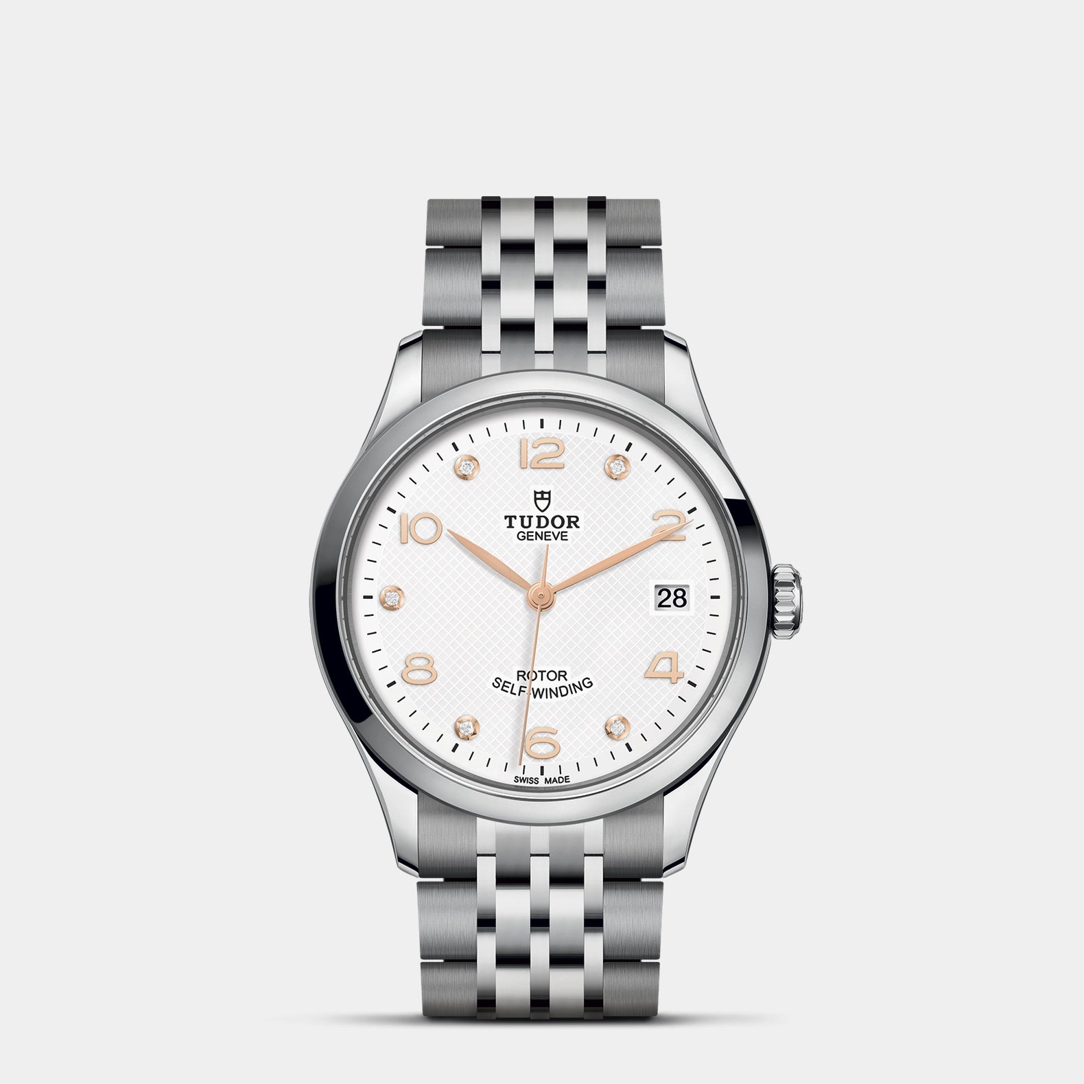 1926 36mm - White Diamond Dial on Bracelet
