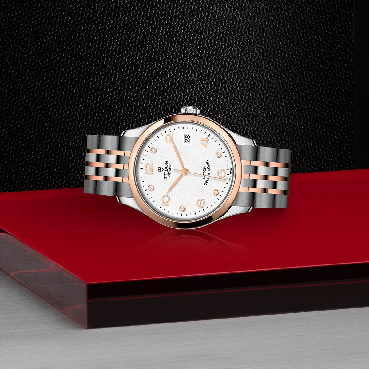 1926 Two-Tone 36mm - White Diamond Dial on Bracelet