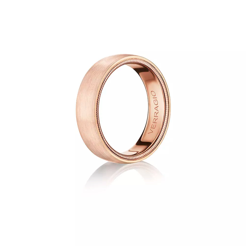 Classic Wedding Ring 18k Rose Gold - VW-6024