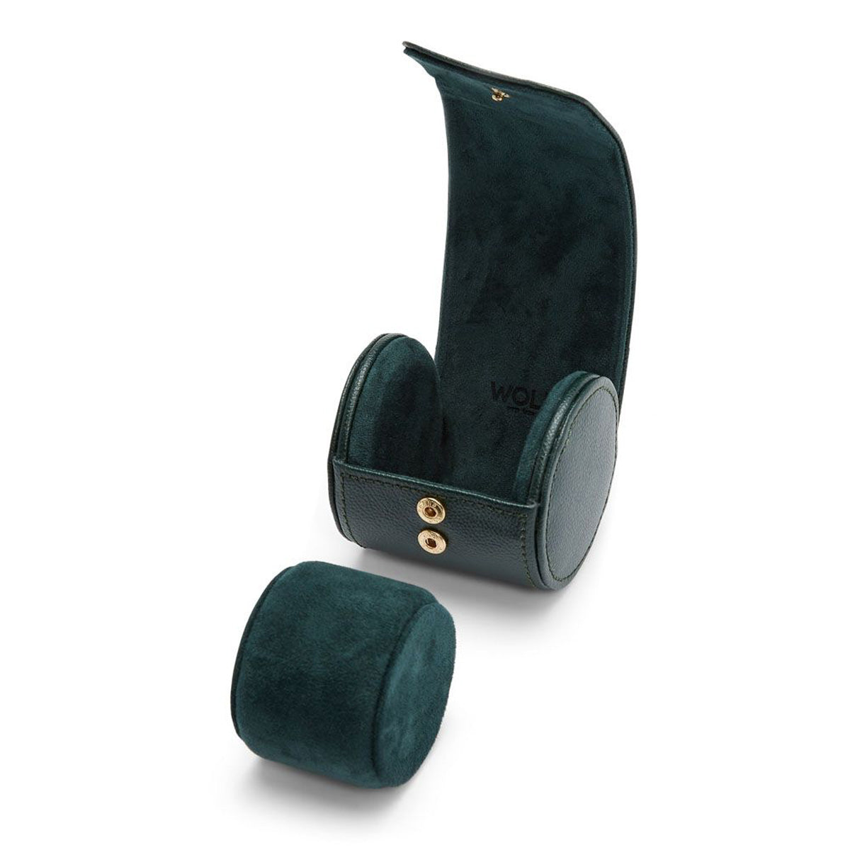 British Racing Single Watch Roll - Green