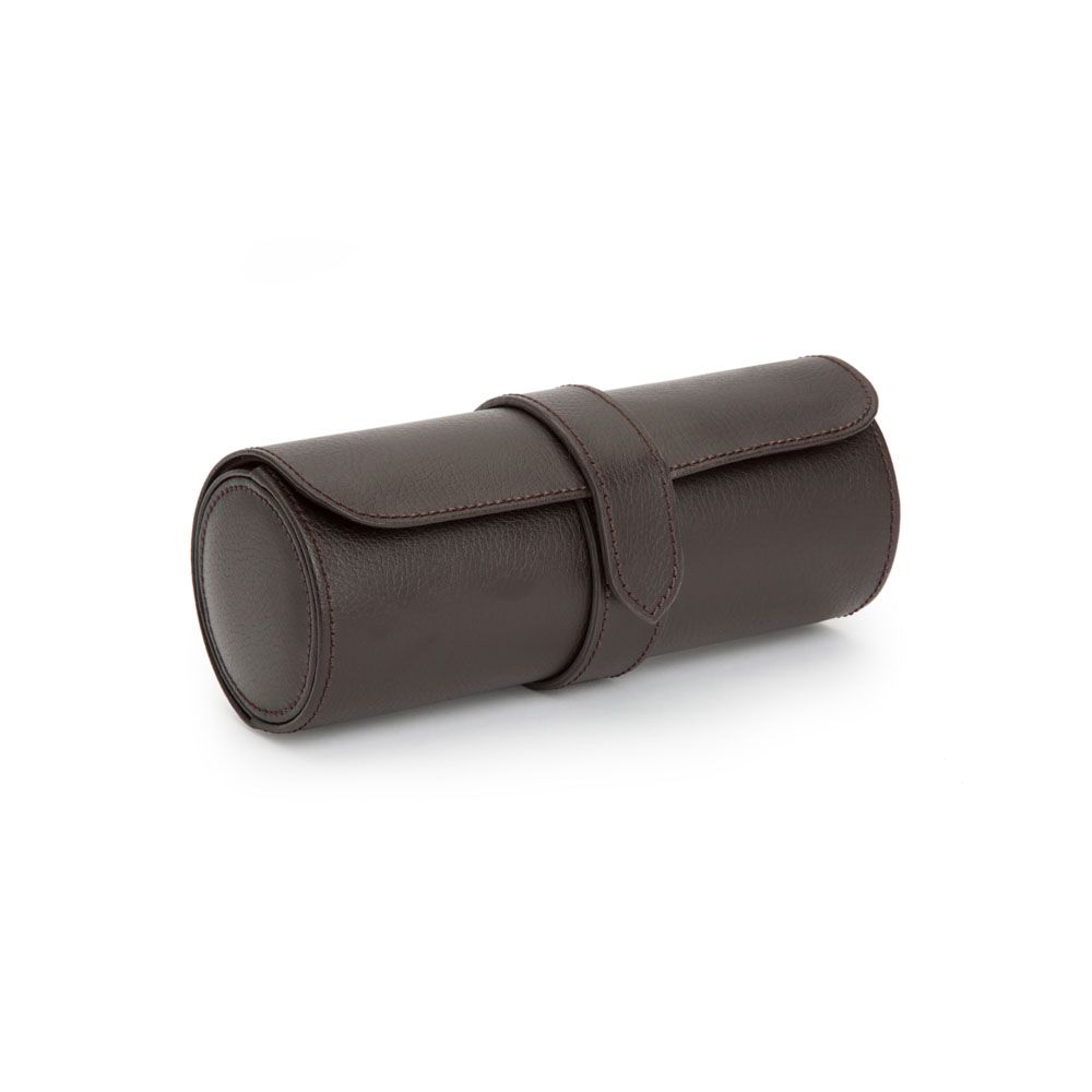 Blake Watch Roll - Brown Leather