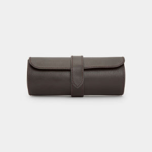 Blake Watch Roll - Brown Leather