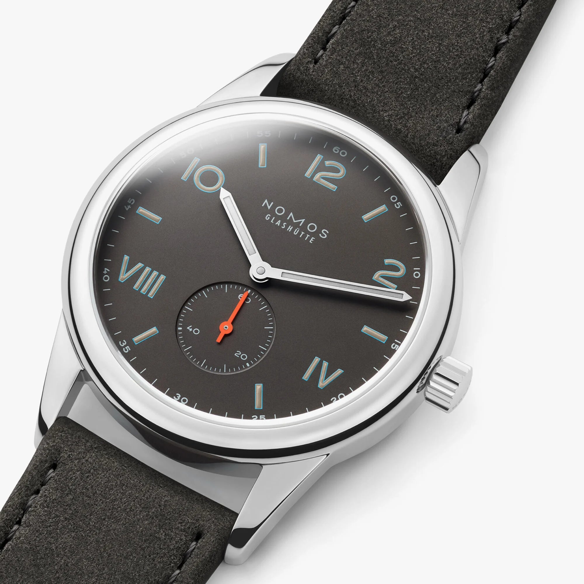 Club Campus 38mm - Night Black Dial on Strap