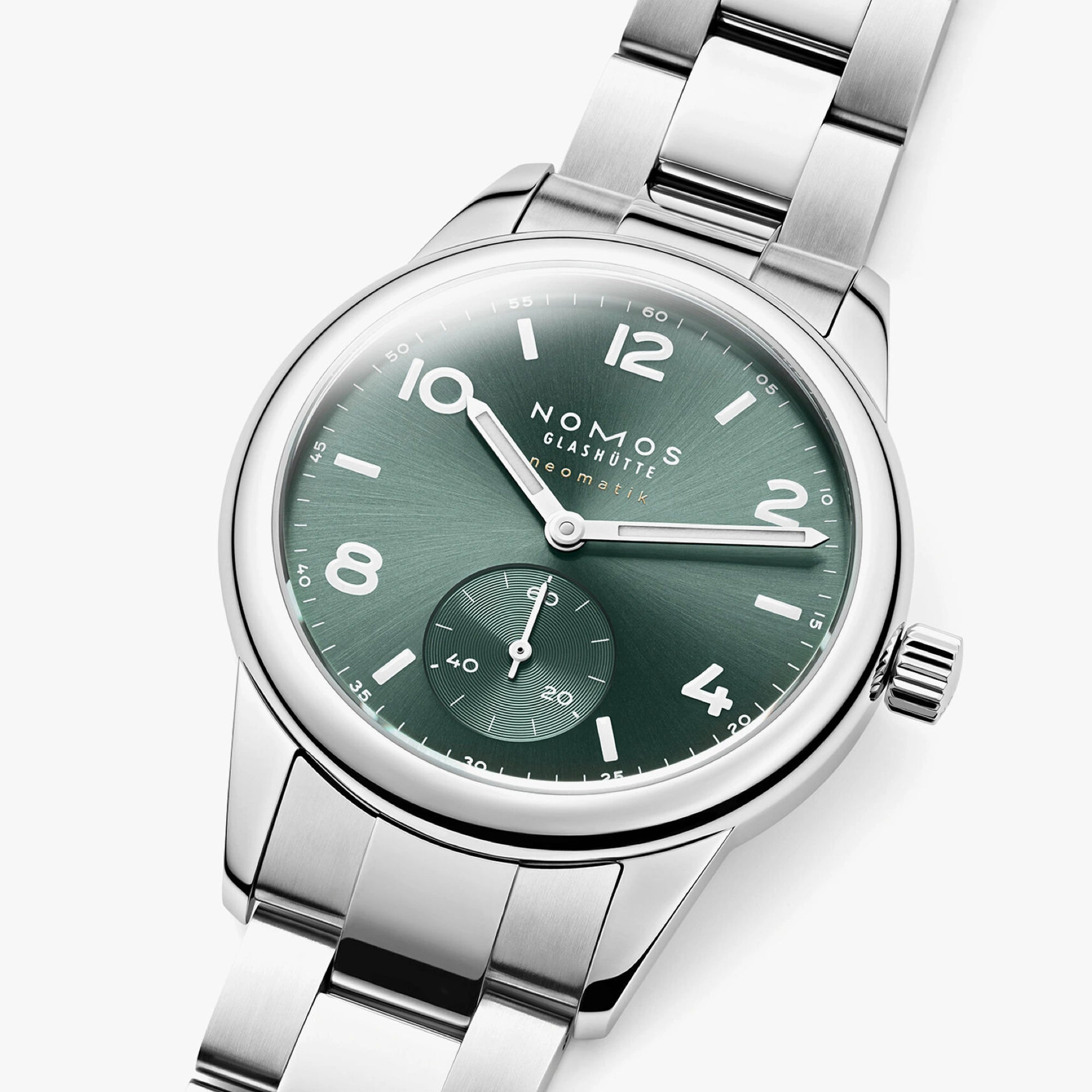 Club Sport Neomatik 37 mm - Petrol Green Dial on 3-Link Bracelet