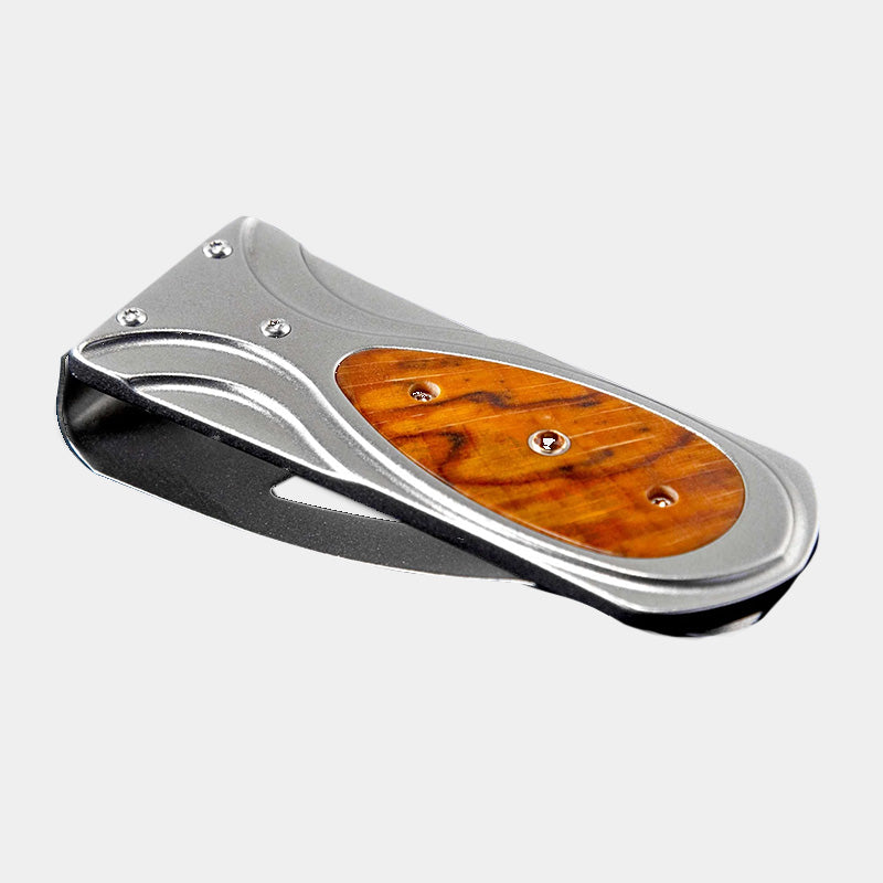 M3BEECH Zurich Beech Money Clip