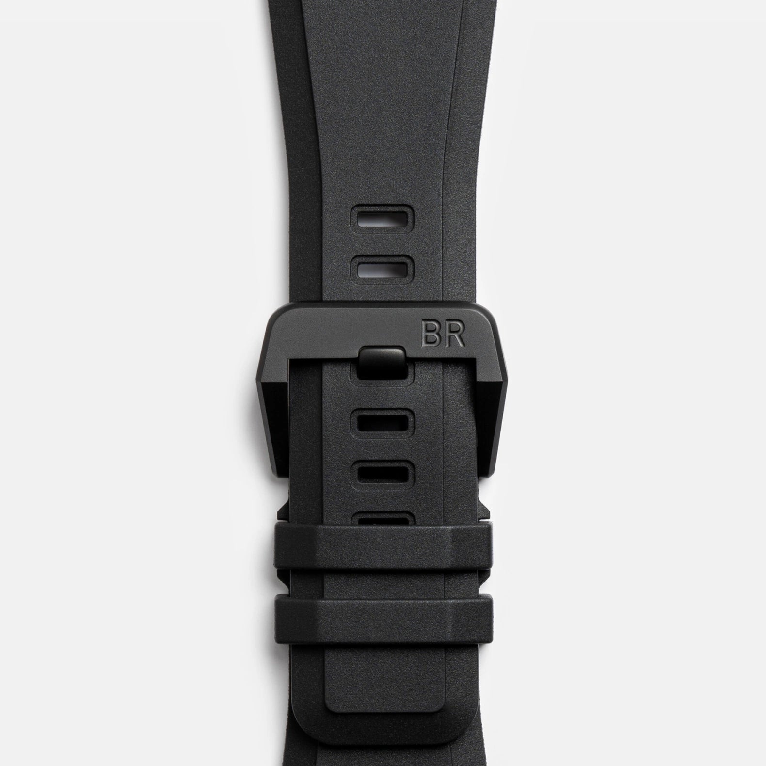 BR-03 Chrono Black Matte 42mm - Black Dial on Strap