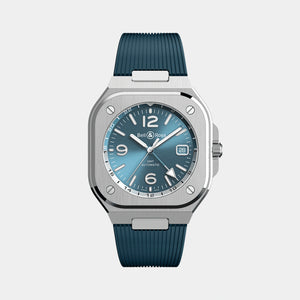 BR-05 GMT Sky Blue 41mm - Blue Dial on Strap
