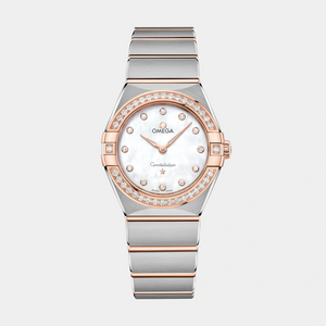 Constellation Two-Tone - Mother of Pearl Diamond Dial and Bezel